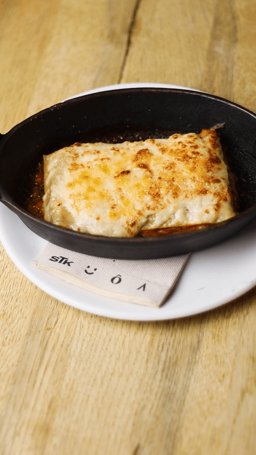 Lasaña bolognesa