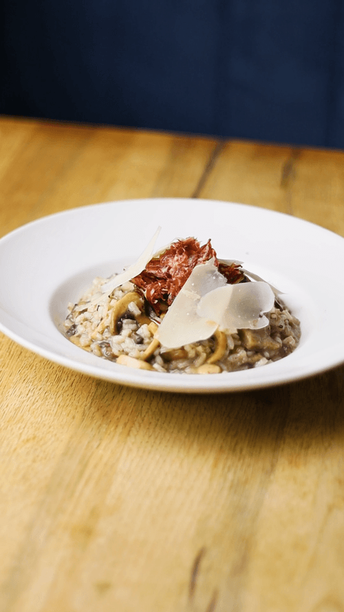 Risotto de funghi y trufa